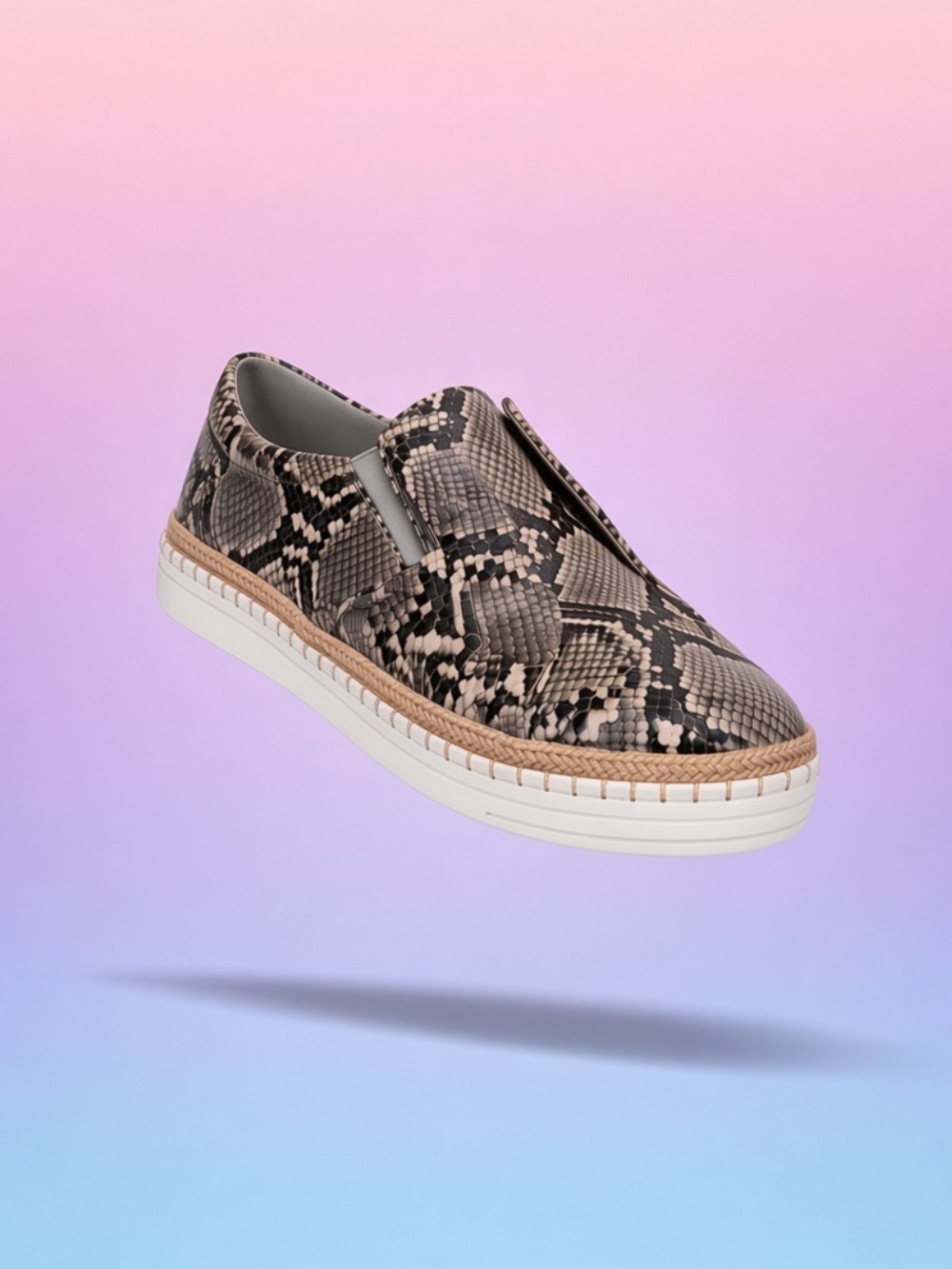 J/SLIDES Leather woman’s slip on shoes